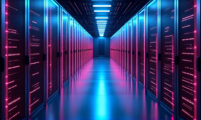 Decentralized server architecture with neon lights